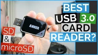 USB SD Card Reader - Anker USB 3.0 Card Reader 8-in-1 Review