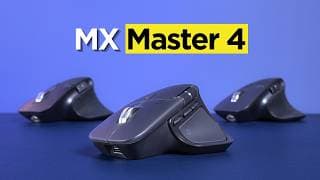 Logitech MX Master 4 - Is it better?