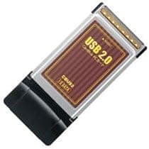 I-O DATA CBUS2L CardBus対応 USB 2.0/1.1