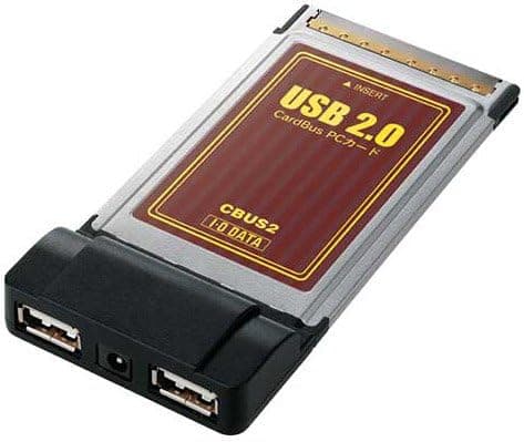 I-O DATA CBUS2 CardBus対応 USB 2.0/1.1