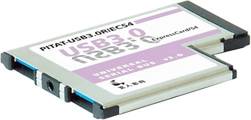 玄人志向 インターフェース USB3.0増設 ExpressCard/54対応 PITAT-USB3.0R/EC54