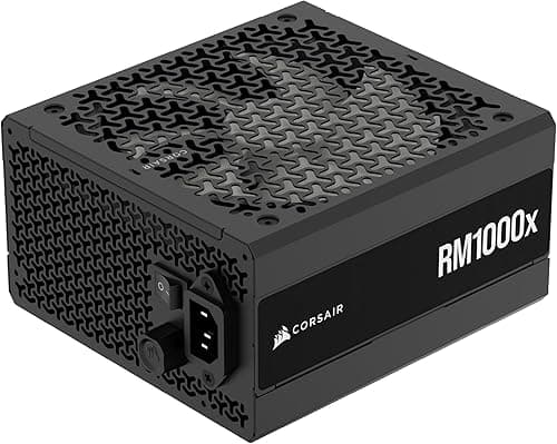 CORSAIR RM1000x 2024年モデル PC電源ユニット 1000W ATX3.1 PCIe5.1対応 80PLUS Gold認証 フルモジュラー 12VHPWRケーブル付属 CP-9020271-JP